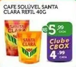 CenterBox Cafe soluvel santa clara refil oferta