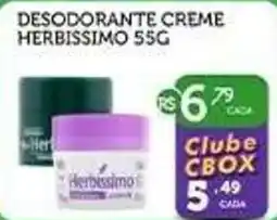 CenterBox Desodorante creme herbissimo oferta