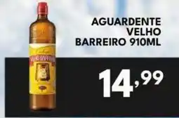 Rede Plus Supermercados Aguardente velho barreiro oferta