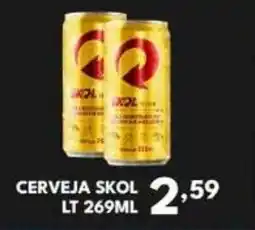 Rede Plus Supermercados Cerveja skol oferta