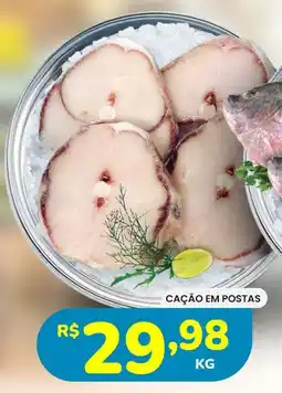 Supermercado Bergamini Cação em postas oferta