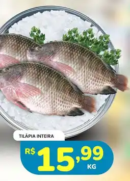 Supermercado Bergamini Tilápia inteira oferta