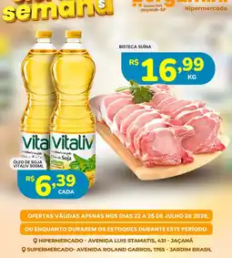 Supermercado Bergamini Óleo de soja vitaliv oferta