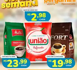 Supermercado Bergamini açúcar união oferta