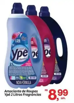 Fort Atacadista Amaciante de Roupas Ypê 2 Litros Fragrâncias oferta