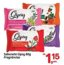 Fort Atacadista Sabonete gipsy fragrâncias oferta