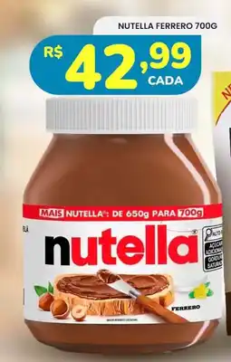 Supermercado Bergamini Nutella Ferrero oferta