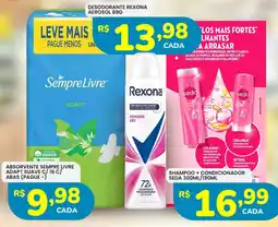 Supermercado Bergamini desodorante rexona aerosol 89g oferta