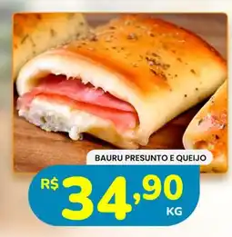 Supermercado Bergamini Bauru presunto e queijo oferta
