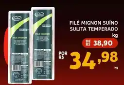Bergamais Supermercados Filé mignon suíno sulita temperado oferta
