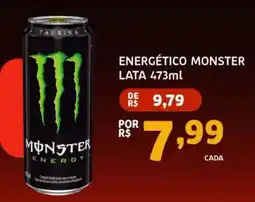 Bergamais Supermercados Energético monster oferta