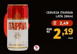 Bergamais Supermercados Cerveja itaipava oferta