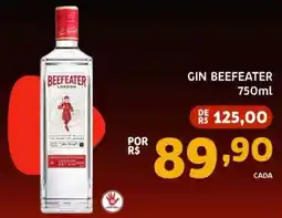 Bergamais Supermercados gin beefeater oferta