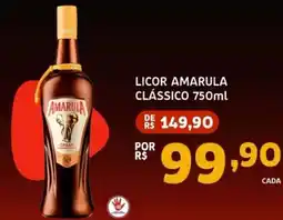 Bergamais Supermercados Licor amarula clássico oferta
