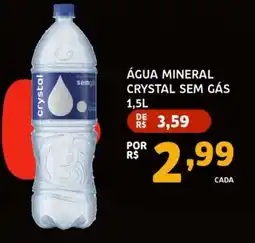 Bergamais Supermercados Água mineral crystal sem gás oferta