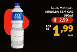 Bergamais Supermercados Água mineral minalba sem gás oferta