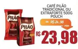 Economart Atacadista Café pilão tradicional ou extraforte oferta
