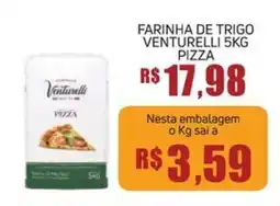 Economart Atacadista Farinha de trigo venturelli 5kg pizza oferta