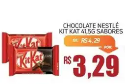 Economart Atacadista Chocolate nestlé kit kat 41,5g sabores oferta