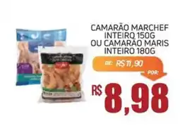 Economart Atacadista camarão marchef inteiro oferta