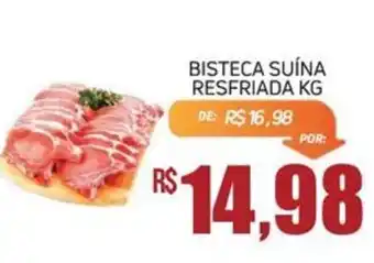 Economart Atacadista Bisteca suína resfriada kg oferta