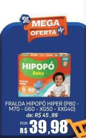 Economart Atacadista Fralda hipopó hiper oferta