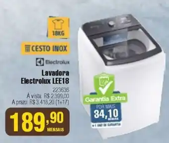 Berlanda Lavadora Electrolux LEE18 oferta