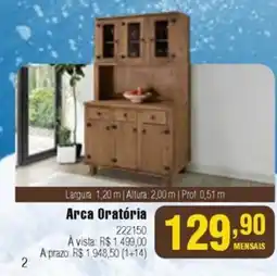 Berlanda Arca Oratória oferta