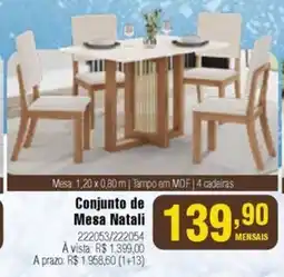Berlanda Conjunto de Mesa Natali oferta