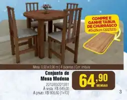 Berlanda Conjunto de Mesa Modena oferta