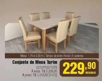 Berlanda Conjunto de Mesa Turim oferta