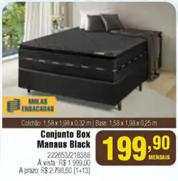 Berlanda Conjunto Box Manaus Black oferta