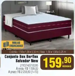 Berlanda Conjunto Box Berflex Salvador New oferta