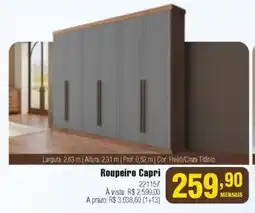 Berlanda Roupeiro Capri oferta