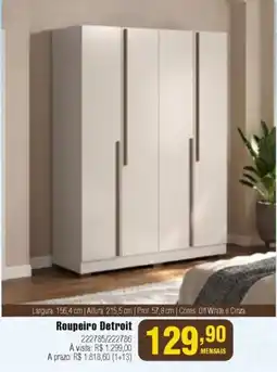 Berlanda Roupeiro detroit oferta