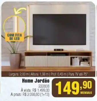Berlanda Home Jordão oferta