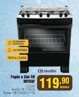 Berlanda Fogão a Gás 5B oferta