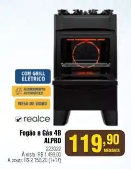 Berlanda Fogão a Gás 4B ALPRO oferta