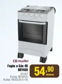 Berlanda Fogão a Gás 4B MFI4BA oferta