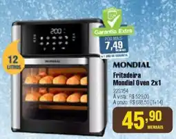 Berlanda Fritadeira Mondial Oven 2x1 oferta