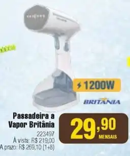 Berlanda Passadeira a vapor britânia oferta