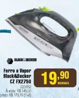 Berlanda Ferro a vapor black&becker cz fx2750 oferta