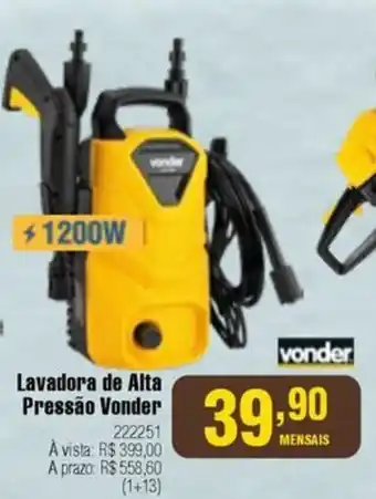 Berlanda Lavadora de alta pressão vonder oferta