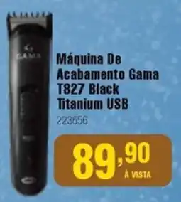 Berlanda Máquina de acabamento gama t827 black titanium usb oferta