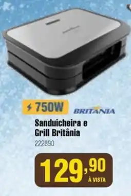 Berlanda Sanduicheira e Grill Britânia oferta