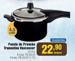 Berlanda Panela de Pressão Tramontina Vancouver oferta