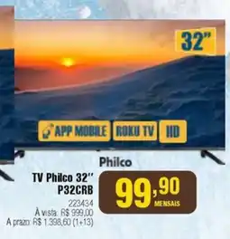 Berlanda Tv philco 32" p32crb oferta