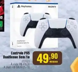Berlanda Controle ps5 dualsense sem fio oferta