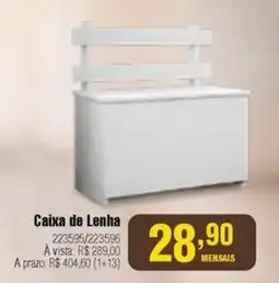 Berlanda Caixa de Lenha oferta