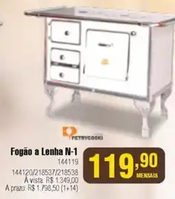 Berlanda Fogão a Lenha N-1 oferta